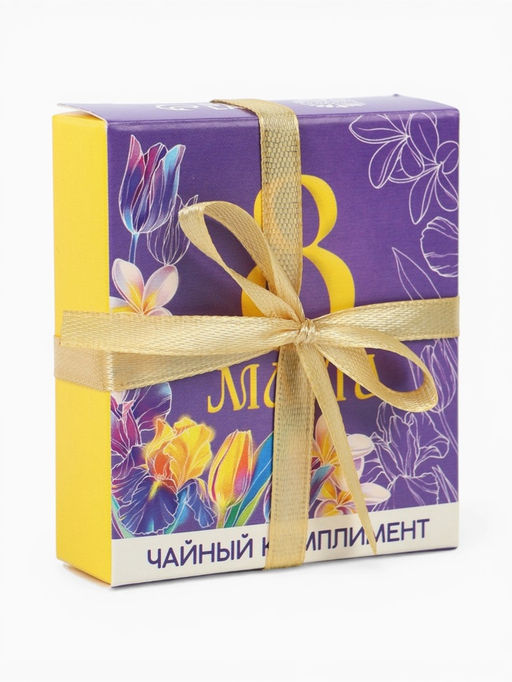 Цена за 2 шт. Чай подарочный «8 Марта», 9 г (5 шт.×1.8 г)