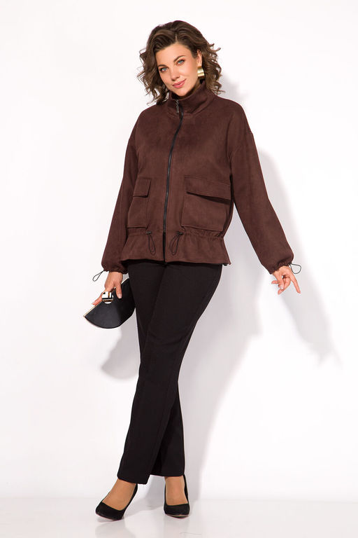 Костюм Liliana 1470БрПн горький шоколад  фото 7
