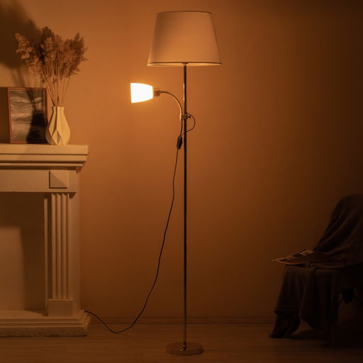 Торшер 19030/2GD E27 40Вт золото 41х41х180 см