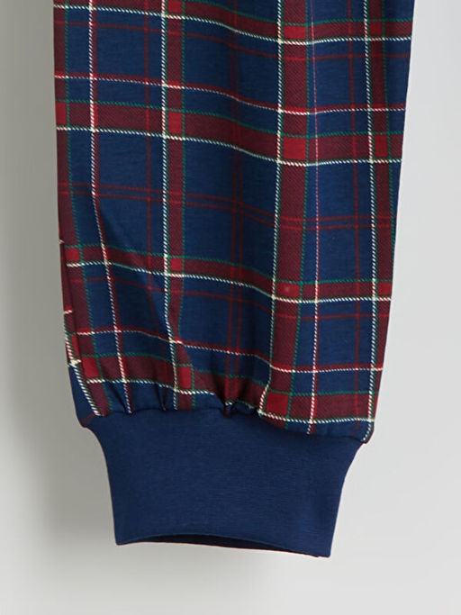 Beli Lastikli Ekose Erkek ?ocuk Pijama Alt