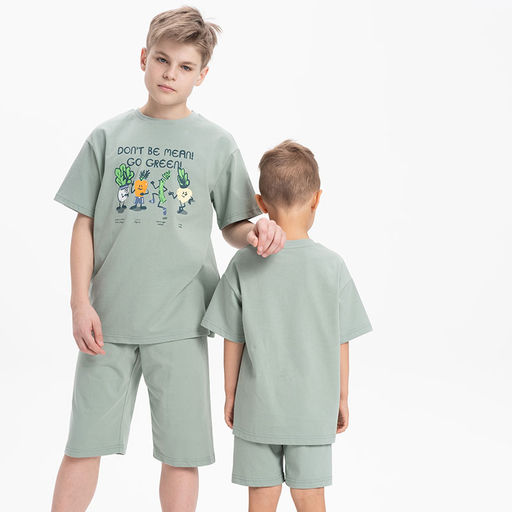 PELICAN, пижама для мальчиков, Светло-зеленый