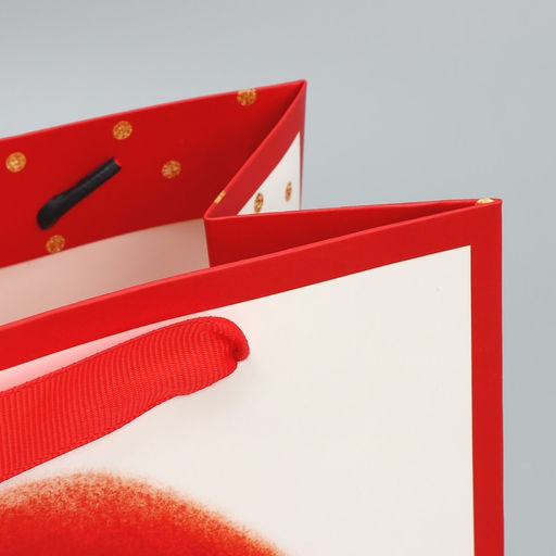 Пакет ламинированный квадратный Хеппи пездей, 22 22 11 см - Дарите счастье фото 6