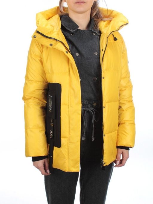 8328 YELLOW Куртка зимняя женская (200 гр. холлофайбера) - Fashion фото 6