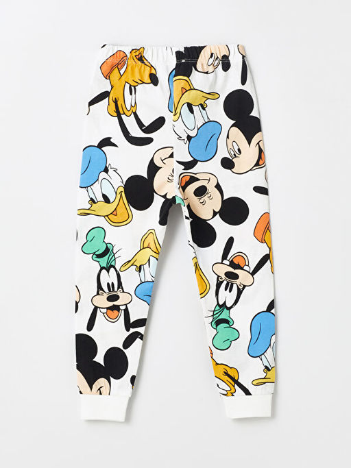 Beli Lastikli Mickey ve Arkada?lar? Bask?l? Erkek Bebek Pijama Alt - Waikiki фото 2