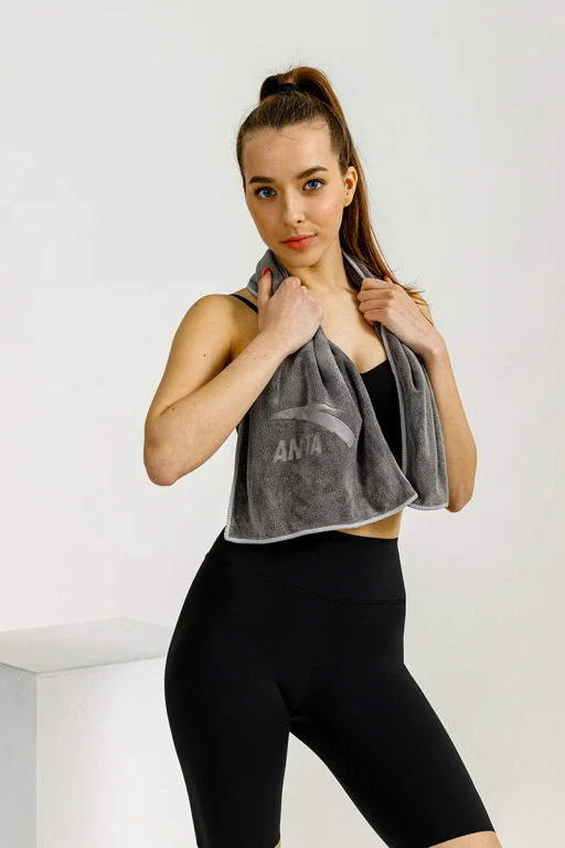 Полотенце Серый