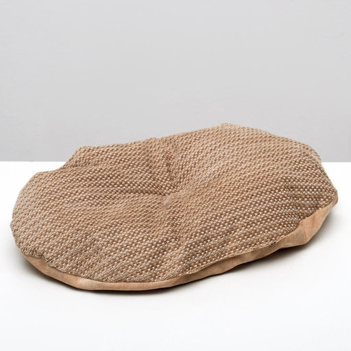 Лежанка для животных,мебельная ткань, холлофайбер, 50 х 40 х 15 см, микс цветов - Пижон фото 11