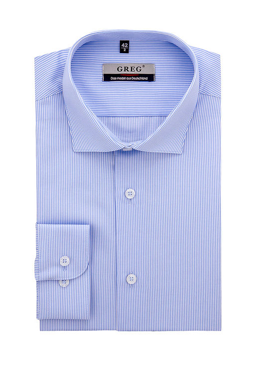 Сорочка мужская длинный рукав GREG 211/139/1122/Z  фото 2
