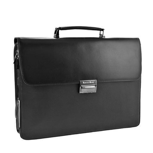 Мужской кожаный портфель Barcelo Biagi  фото 4