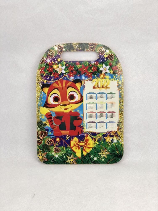 Доска подарочная "Символ 2022 года" 29x21x1см