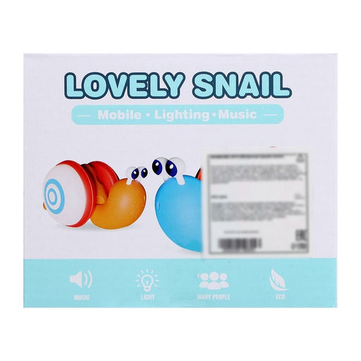 Каталка на верёвочке Улиточка, световые эффекты, цвета МИКС - Simaland фото 10