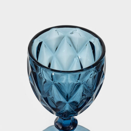 Бокал для вина Magistro «Круиз», 250 мл, 8×15.3 см, стекло, синий