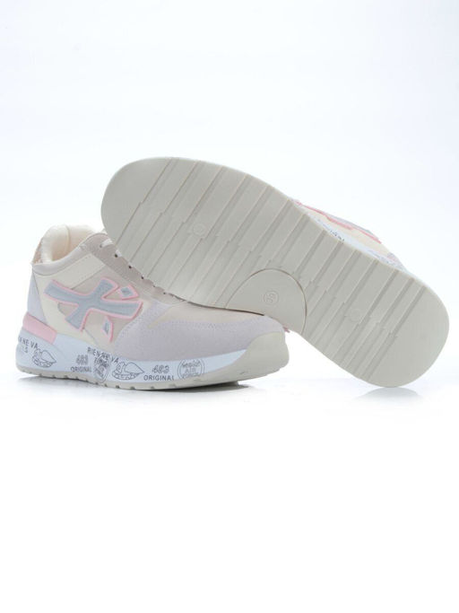 05-6026-203 BEIGE/GRAY Кроссовки женские (искусственные материалы) - No name фото 15