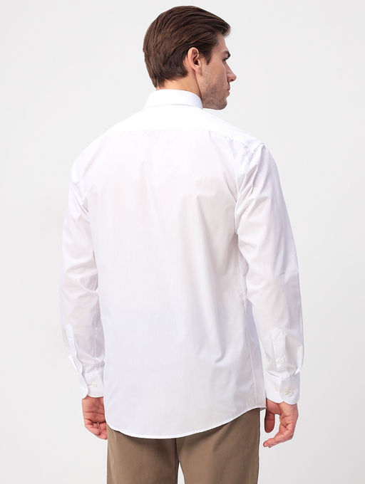 Сорочка мужская длинный рукав GREG 100/199/WHITE  фото 6