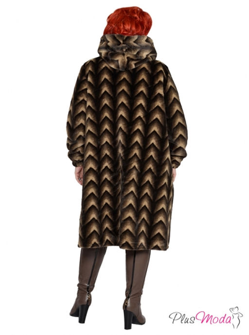 Шубка Модель №1776 размеры 44-84 - Plusmoda фото 23