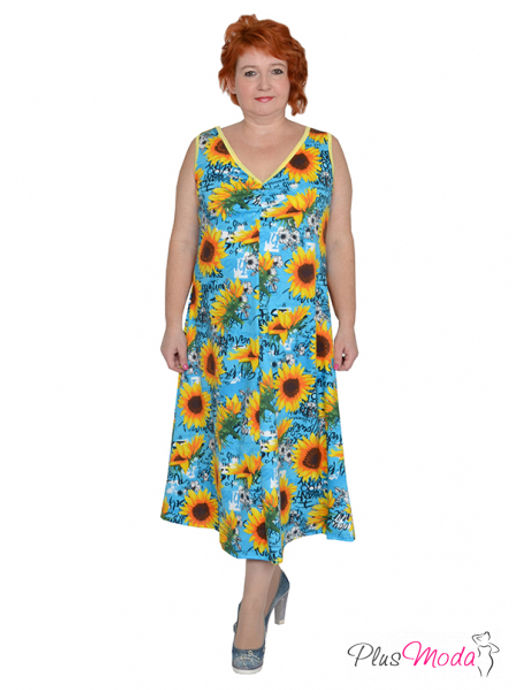 Платье Модель №1217 размеры 44-84 - Plusmoda фото 4