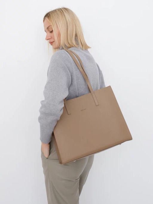 Сумка 95211PE milk tea Polina&Eiterou