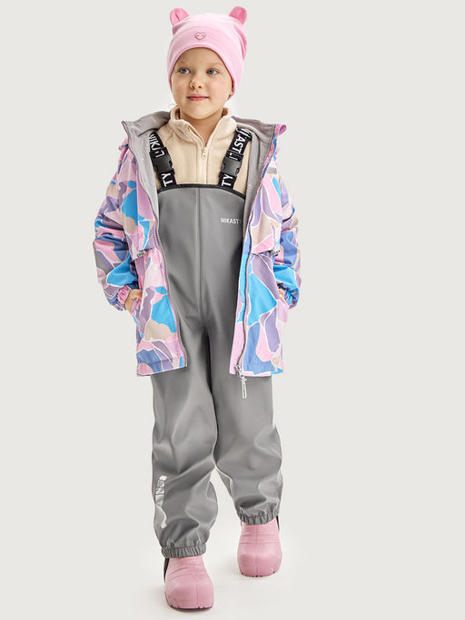 Полукомбинезон 3л2722 серый - Nikastyle фото 12