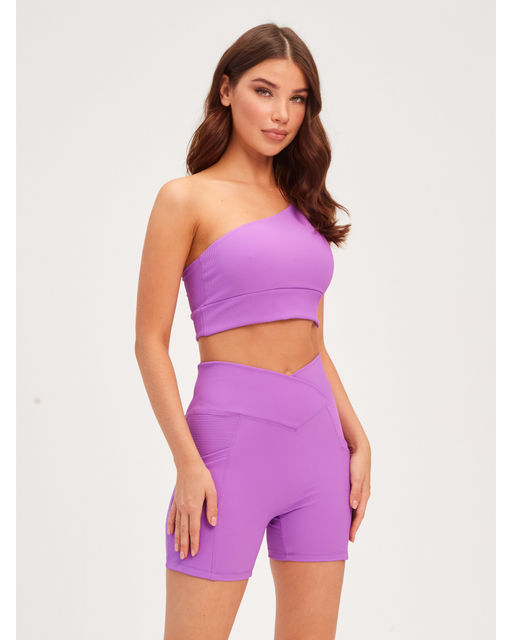 Шорты в рубчик PREMIUM сирень