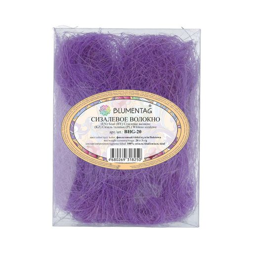 Blumentag BHG-20 Сизалевое волокно 20 г  3 г СК/Уценка св. зеленый  фото 8