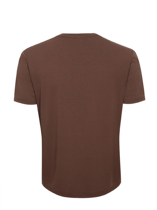 Футболка мужская короткий рукав GREG G145-V-70265 (кофейный)  фото 2