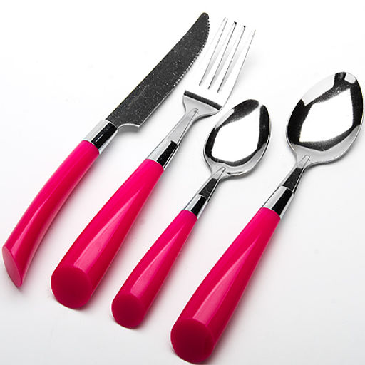 20687-3 Набор столовых приборов 25пр РОЗОВЫЙ MB(х12) - Mayer&boch фото 2