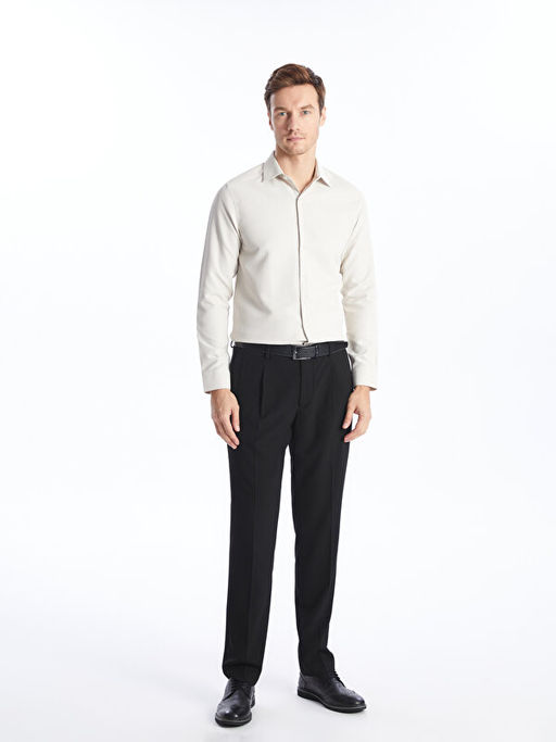 Slim Fit Uzun Kollu Arm?rl? Erkek G?mlek