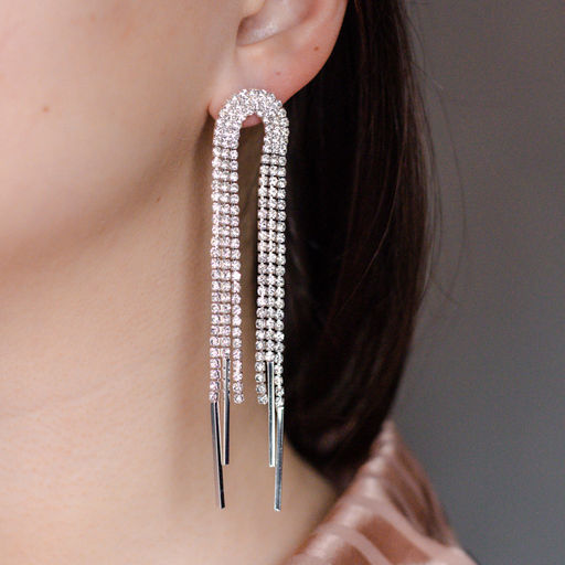 Серьги Арт. 2П-3330-W - MyGemma фото 2