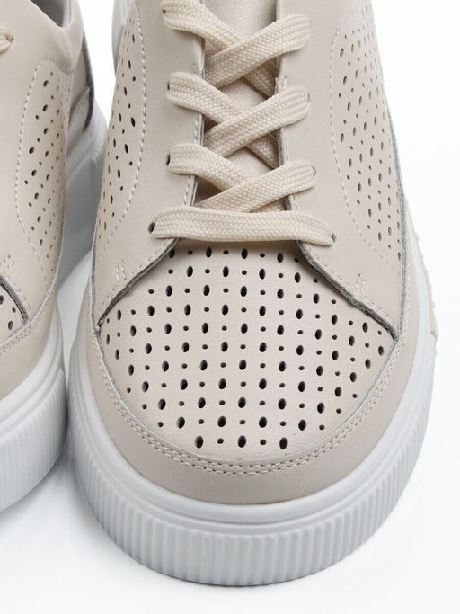 03-C322-2A BEIGE Полуботинки летние женские (натуральная кожа) - Фабричный китай фото 13