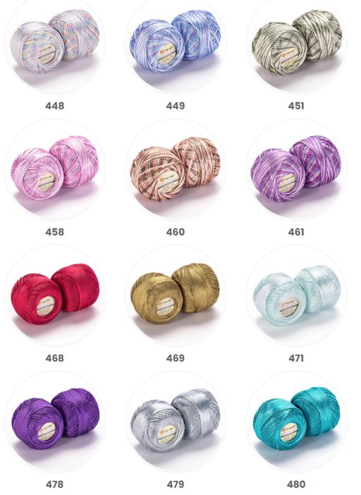 Цена за 6 мотков пряжи Tulip