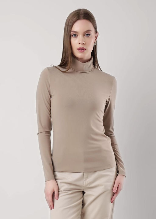 CLE Водолазка жен. 356884рв бежевый - Clever wear фото 2