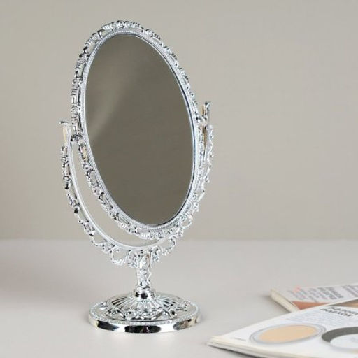 Зеркало настольное 22*15 см / CW419-20 /уп 72/ - Галеонтрейд фото 3