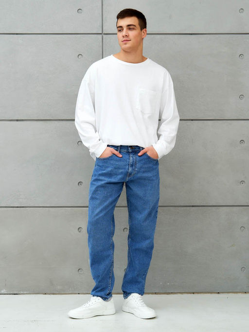 Мужские джинсы _ 09669 - F5 фото 10