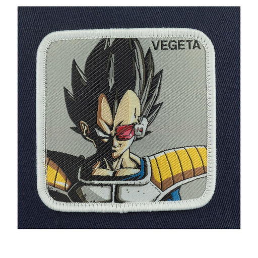 Бейсболка CAPSLAB арт. CL/DBZ/1/VEG Dragon Ball Vegeta (синий / желтый) фото 2