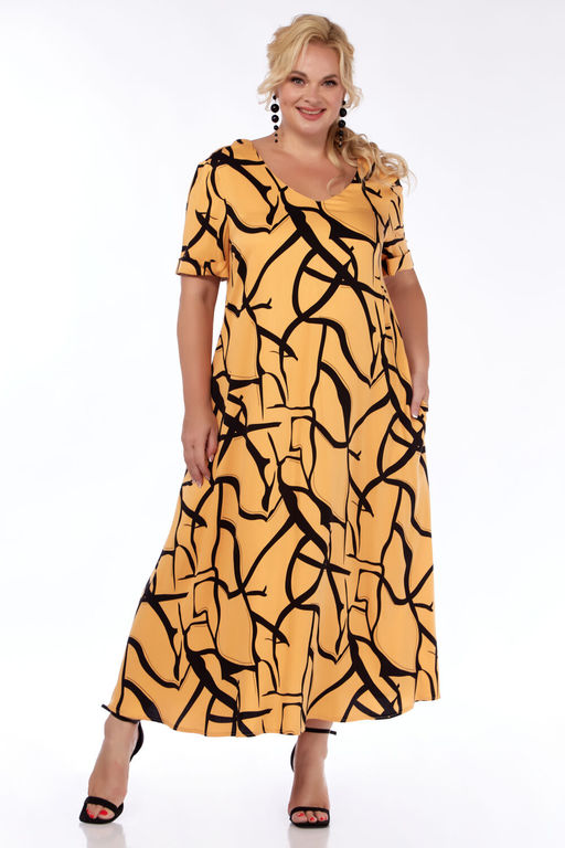 Платье Belinga 1222 черный - Mira fashion фото 502