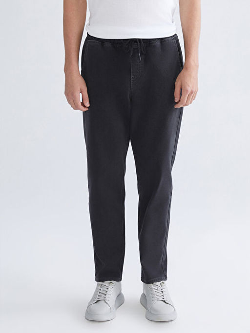 700 Straight Fit ??i Polarl? K??l?k Erkek Jean Pantolon