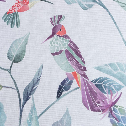 Постельное бельё Этель Дуэт Тропический сад 143х215 см-2 шт, 220х240 см, 50х70 см -2 шт, поплин  фото 5