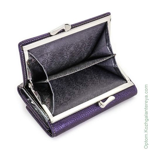 Маленький женский кожаный кошелек Sergio Valentini СВ 8140-004  фото 3