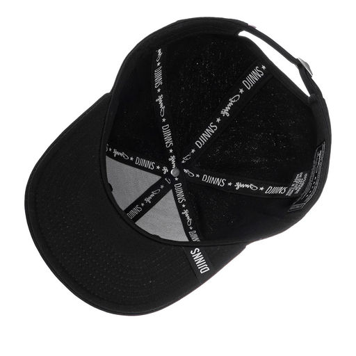Бейсболка DJINNS арт. 6P TrueFit 2.0 New Diamond (черный)