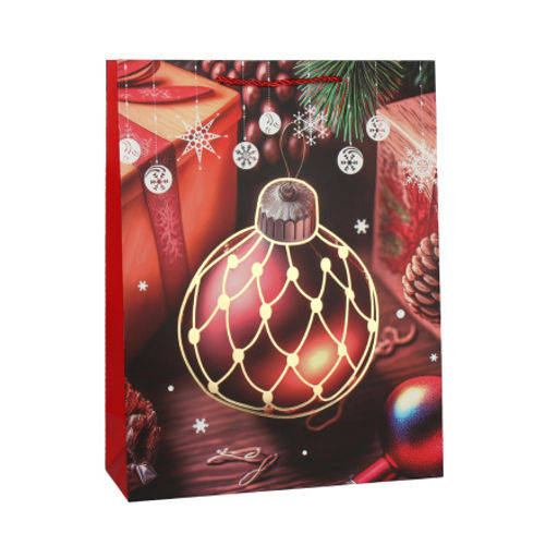 Пакет подарочный 31х40х12 / 102-1L /уп 12/360/Новый год - Галеонтрейд фото 4
