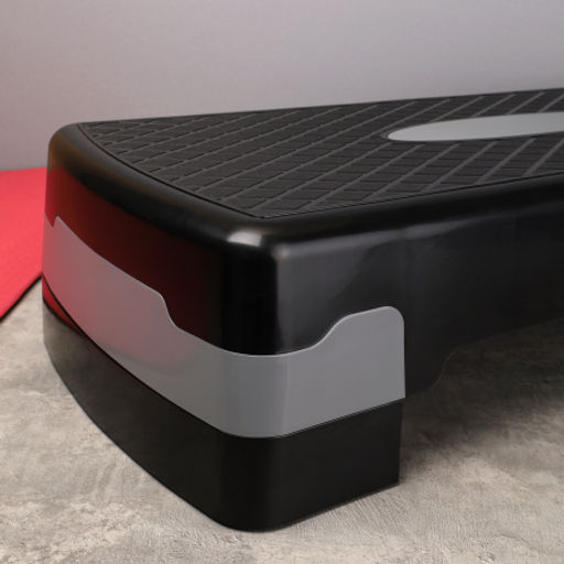 Степ платформа для фитнеса Woohooo StepFit S1 / 68см / серый / уп 5 - ГалеонТрейд фото 5
