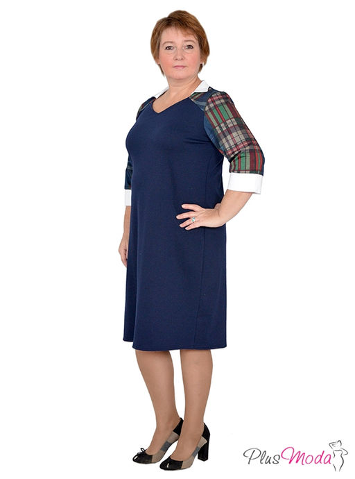 Платье Модель №353 размеры 44-80 - Plusmoda фото 3