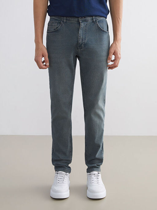 730 Havu? Kal?p Erkek Jean Pantolon