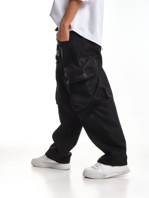 Брюки карго 33-91232 черный - Mini maxi фото 6