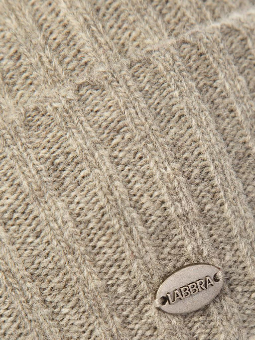 Шапка жен. шерсть мерин LB-J440011 grey melange - Labbra фото 3