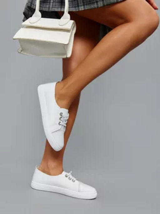 Кеды жен., белый, фурн., н/к