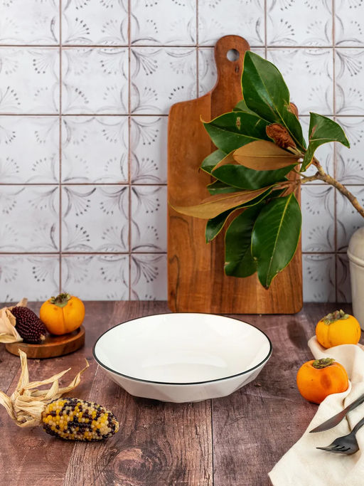 Тарелка глубокая 20см 2, Sugar YJQBH05 /КОРАЛЛ/  фото 4