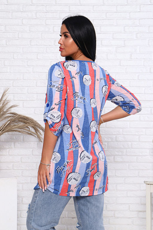 Туника, голубой (928-2)