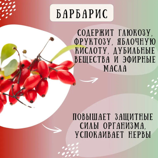 Камлёвъ Черный чай с ягодами барбариса и лепестками розы "О, Барбарис!", 48 г (16 саше)