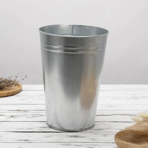 Вазон оцинкованный без ручек, 7 л, h=29 см, ГОСТ - Simaland фото 6