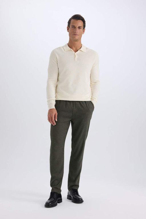 K?sl?k Jogger Pantolon Beli Bagc?kl? Cepli Duz Paca - Defacto фото 2